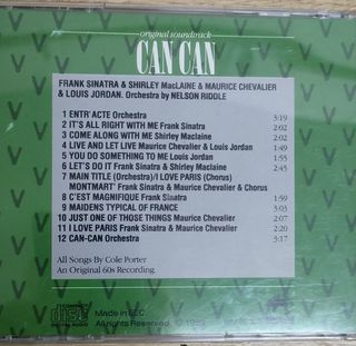 Banda sonora CAN CAN