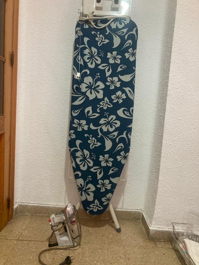 Tabla de planchar + plancha