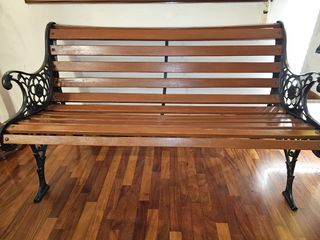 Banco madera perfecto estado 123cm