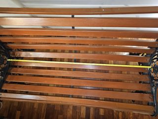 Banco madera perfecto estado 123cm