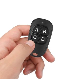 Mando clonador universal garaje 433 MHz negro