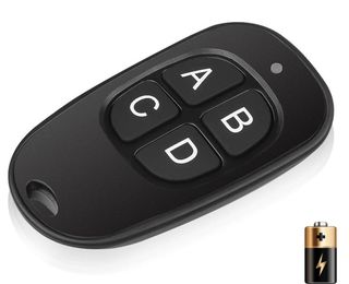 Mando clonador universal garaje 433 MHz negro
