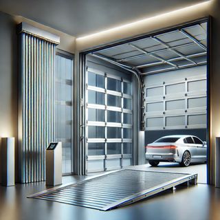 Mando clonador universal garaje 433 MHz negro