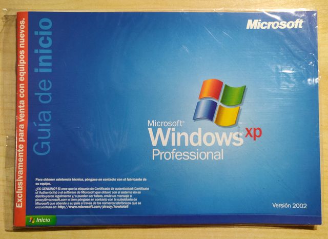 CD-ROM Windows XP Professional OEM 2002 (Ser. 267)