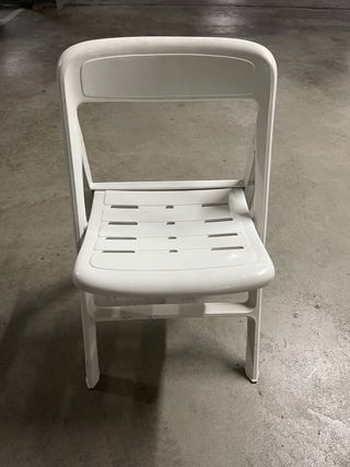 Sillas de plastico