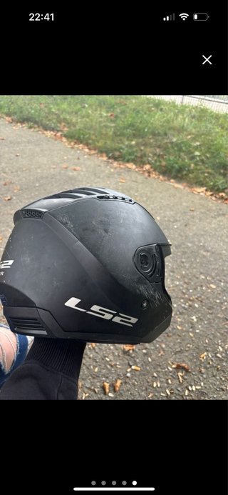 casco moto L52 negro