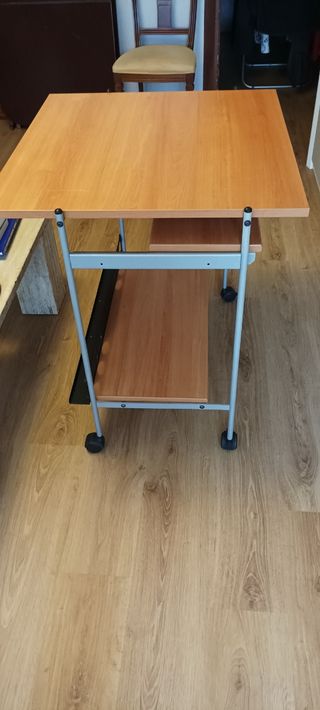 Mesa de trabajo y ordenador