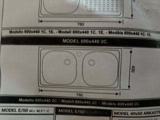 Fregadero teka 2 senos