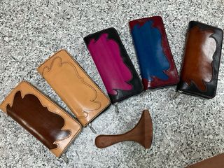 Carteras de piel artesanal