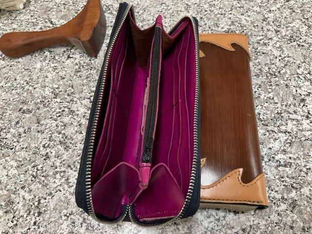 Carteras de piel artesanal