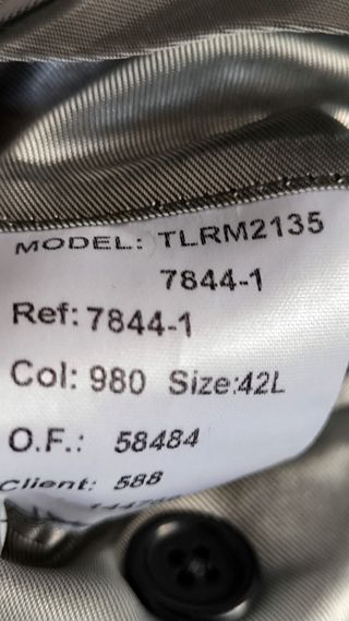 Chaqueta AQUASCUTUM nueva 42L-XL-56