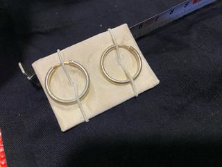 Aretes de plata de ley 2cm