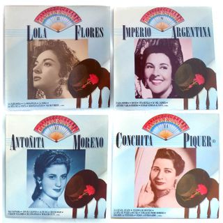 VA ANTOLOGíA DE LA CANCióN ESPAÑOLA Lote 10 LP