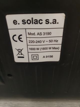 Aspirador sin bolsa SOLAC AS3190