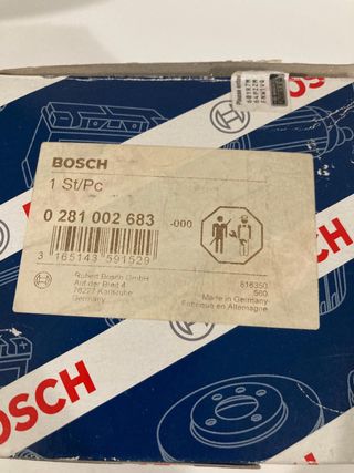 Caudalímetro Bosch Opel Astra H GTC.