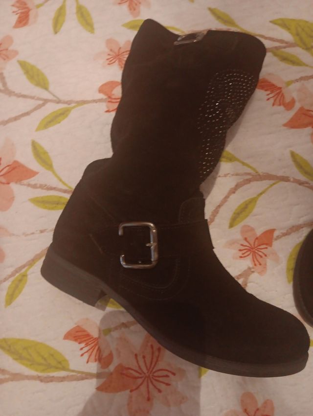 Botas de serraje  fosco