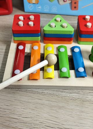 Juguete educativo Montessori de madera