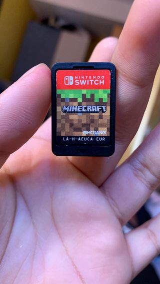 Minecraft sin caja se me perdio para nintendo