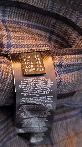 Americana PEDRO DEL HIERRO-CERRUTI  talla 56
