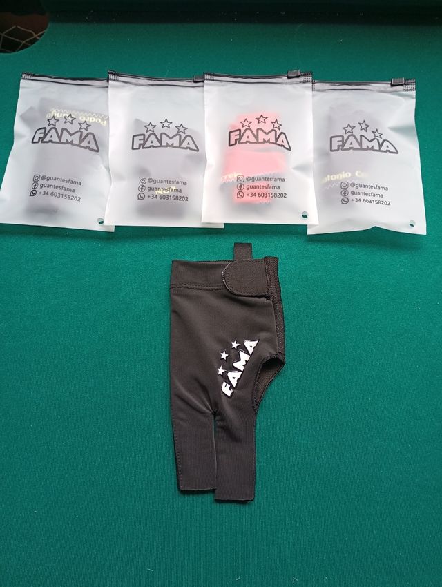 Guantes de billar marca fama