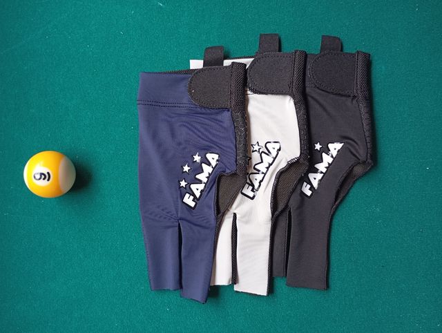 Guantes de billar marca fama