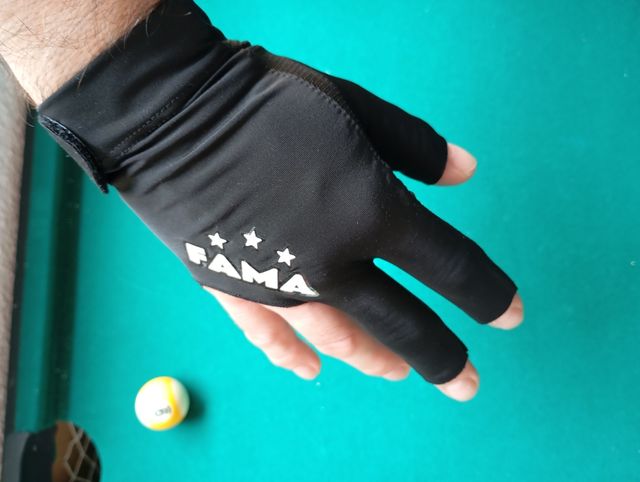 Guantes de billar marca fama