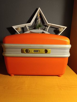 Maletín neceser naranja