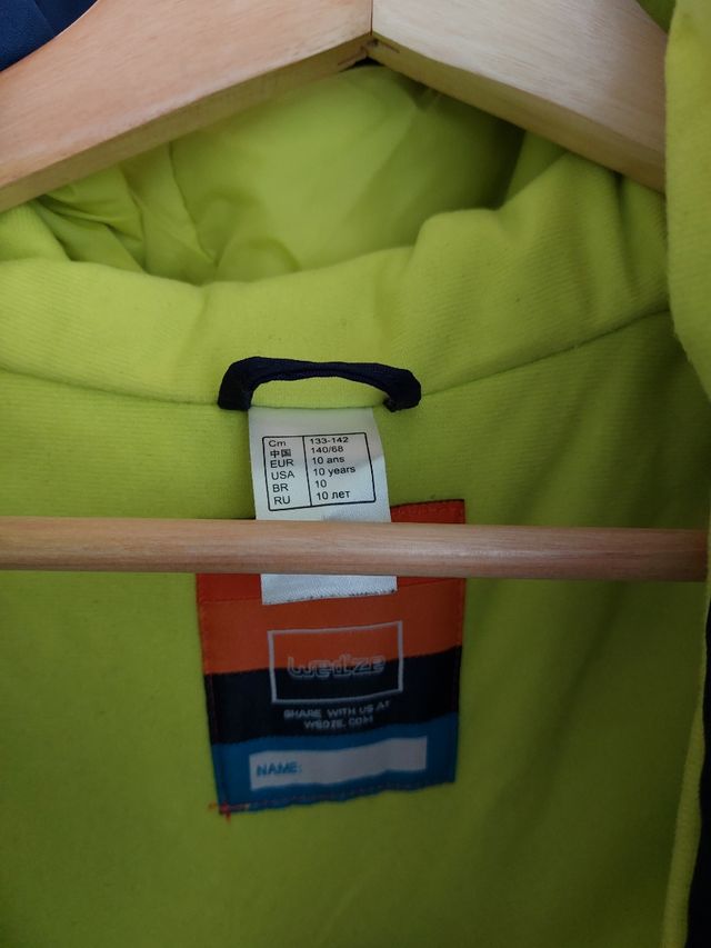 Mono esquí niños T.10