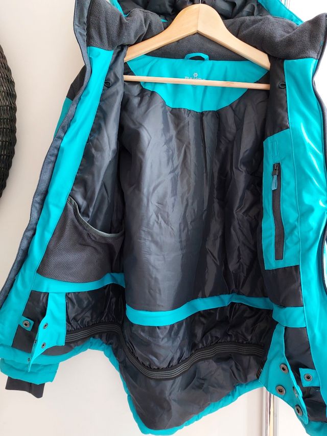 Cazadora técnica esquí niños T.14 azul