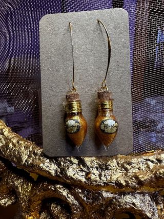 Pendientes Felix felicis Harry Potter