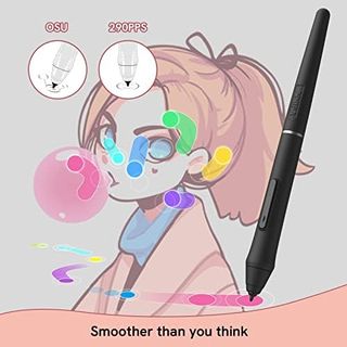 VEIKK Tableta de dibujo VK640, tableta OSU de 6 x