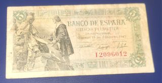 Vendo billetes antiguos