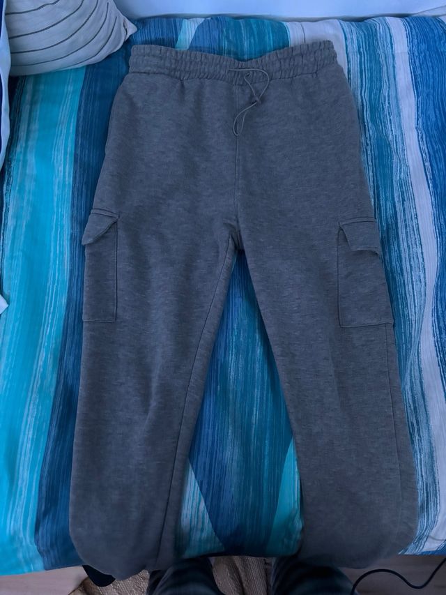 pantalon de chandal gris