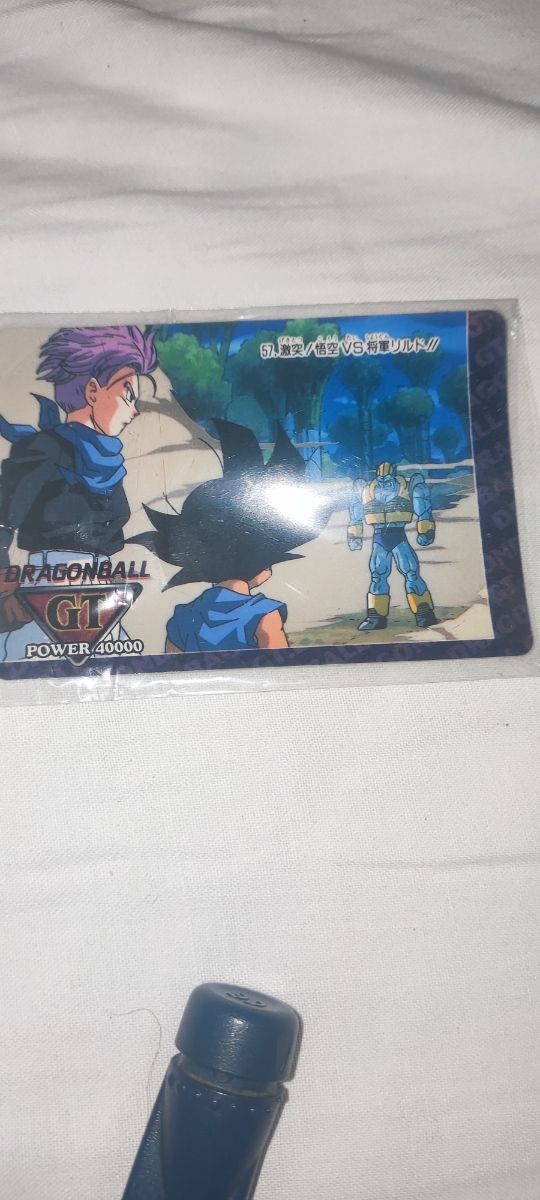 16 CARTAS DRAGÓN BALL GT AÑOS 90
