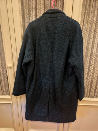 Abrigo hombre zara.Talla L.Sin estremar