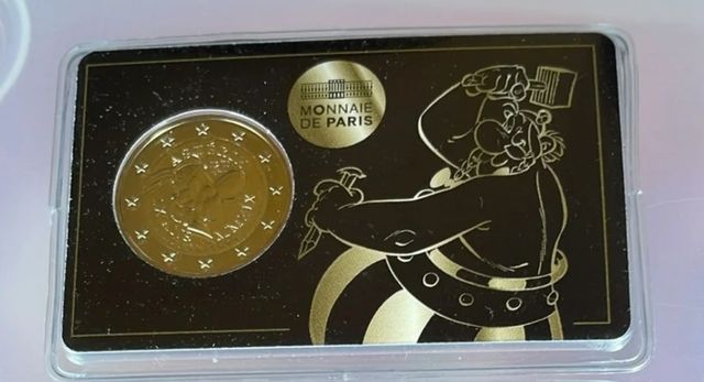 Francia 2019 moneda 2 euros Astérix