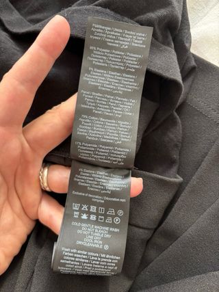 Pantalon embarazada negro talla xl women secret