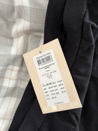 Pantalon embarazada negro talla xl women secret