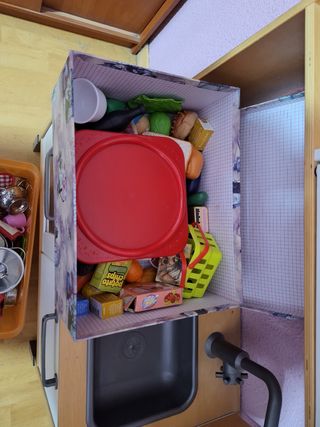 Cocina ikea + lote de utensilios de cocina