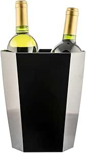 Cubitera acrílica 1-2 botellas ,pìnza y agitador