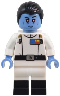 Lego Minifigure sw1356 Grand Admiral Thrawn