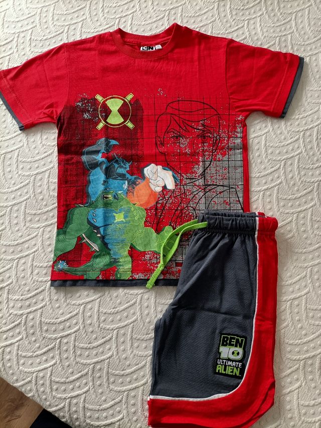 Conjunto niño Ben 10. Talla 9-10 años