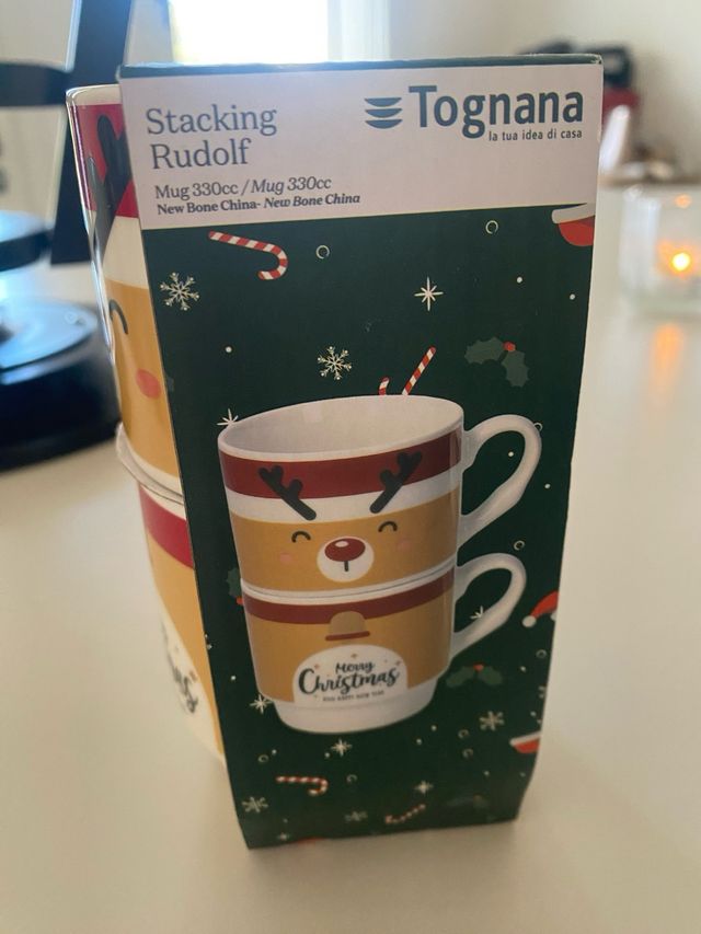 regalo di Natale Tazze tognana
