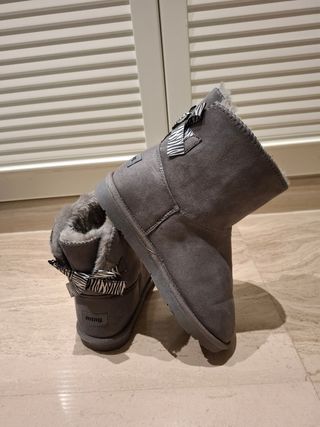 Botas pelo Mustang