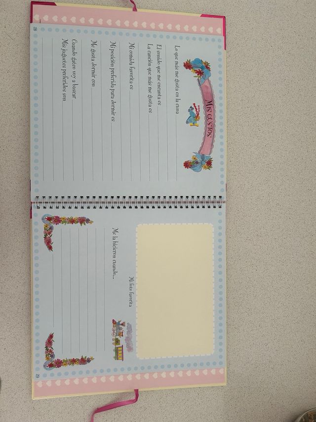 Album del bebe libro para el primer año