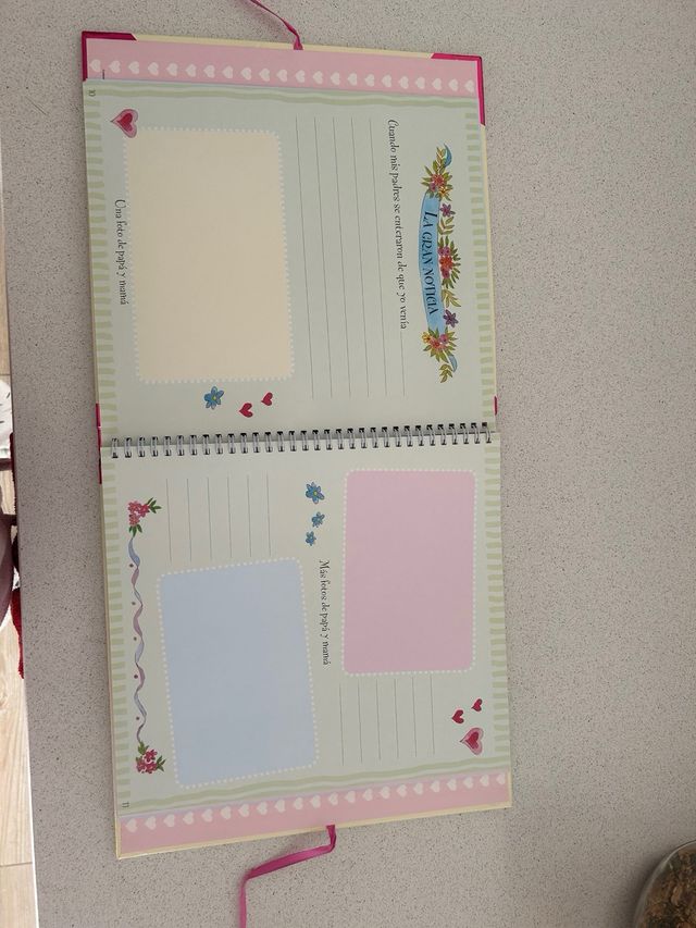 Album del bebe libro para el primer año