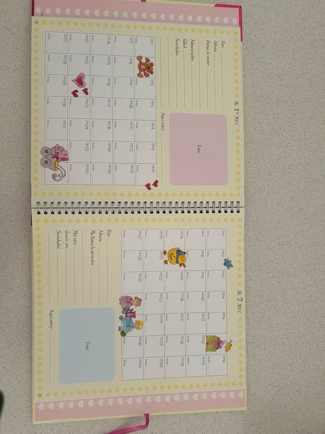 Album del bebe libro para el primer año