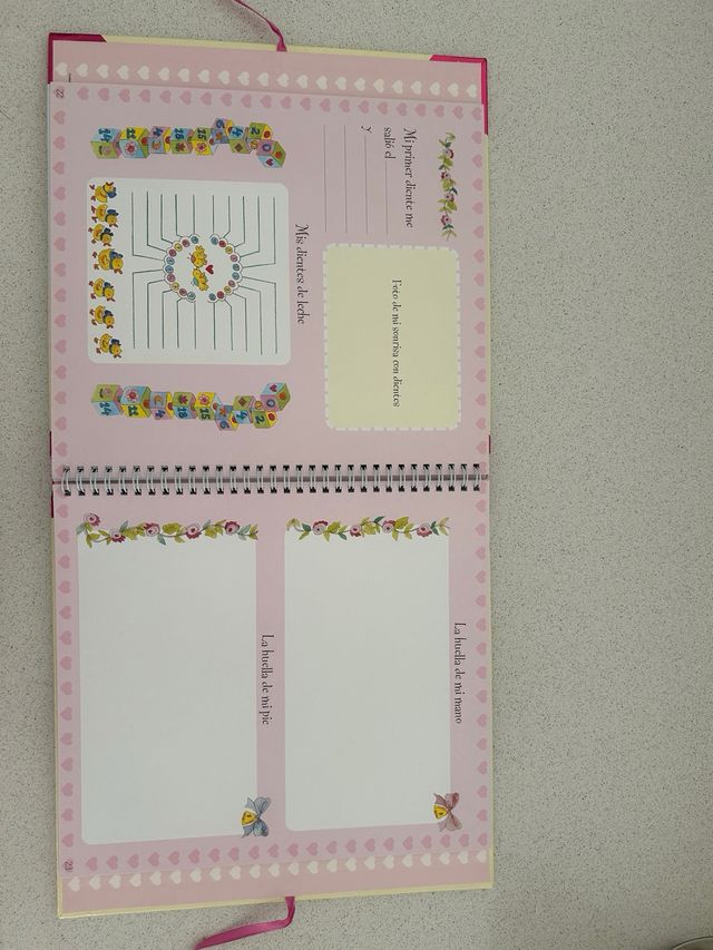 Album del bebe libro para el primer año