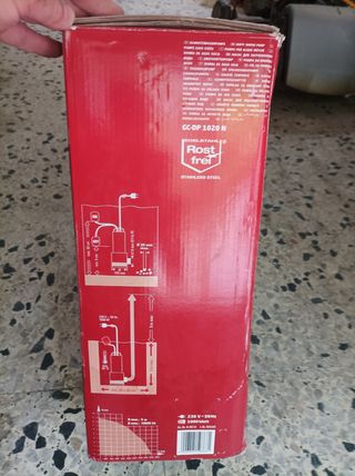 bomba sumergible de agua