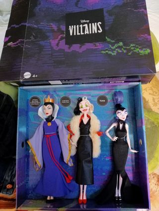 Bambole Mattel  Villans